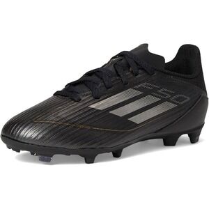 Adidas F50 League FG MG Soccer Football Cleats Black Gold Men 10.5